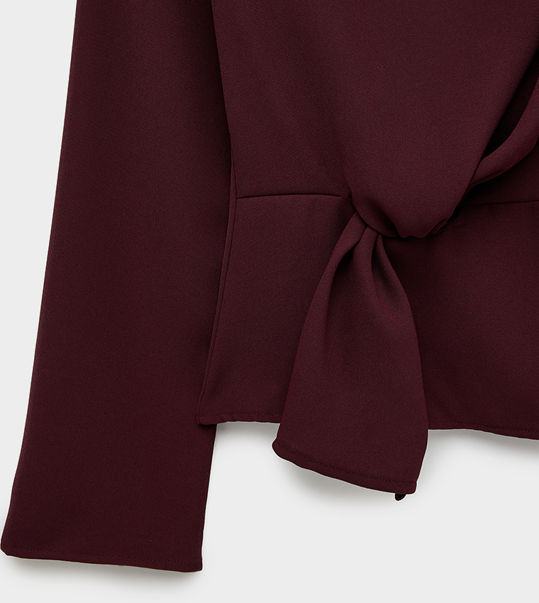 Koton  Casual Tops - Maroon Casual Tops