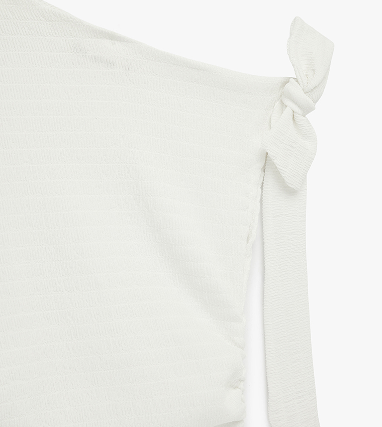 Koton  Sleeveless Tops - White Sleeveless Tops