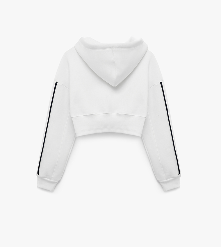 Graphic Oversized Hooded Jacket