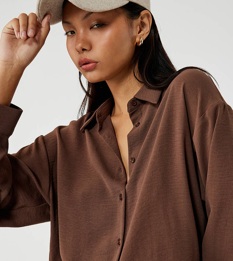 Koton  Shirts - Brown Shirts