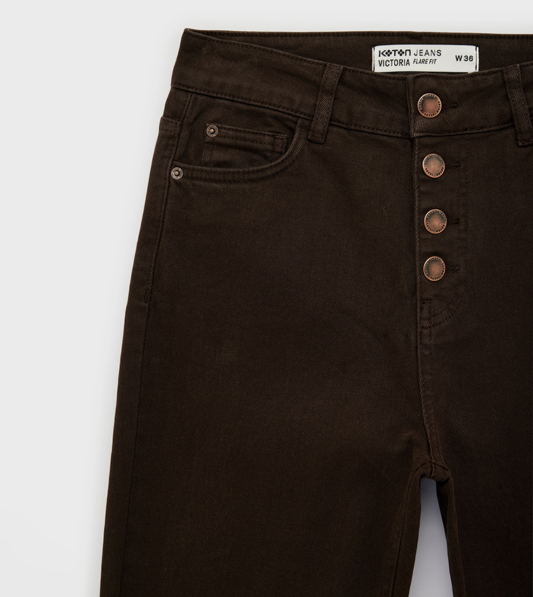Koton  Casual Pants - Brown Casual Pants