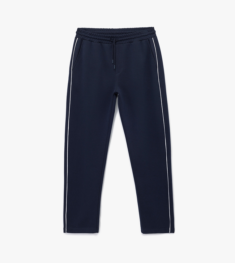 Solid Regular Fit Trousers