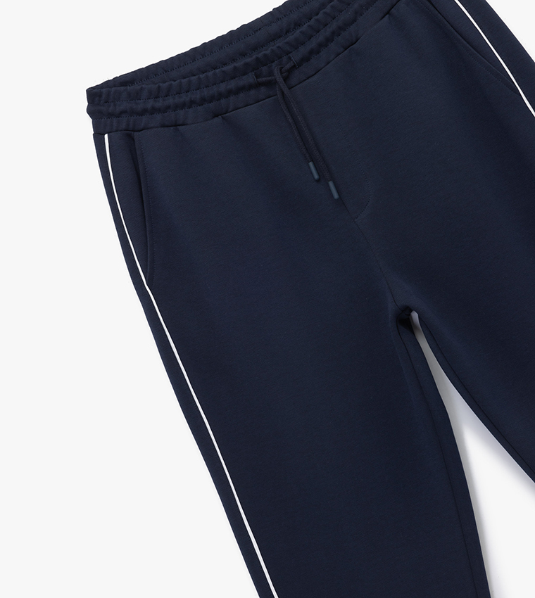 Solid Regular Fit Trousers
