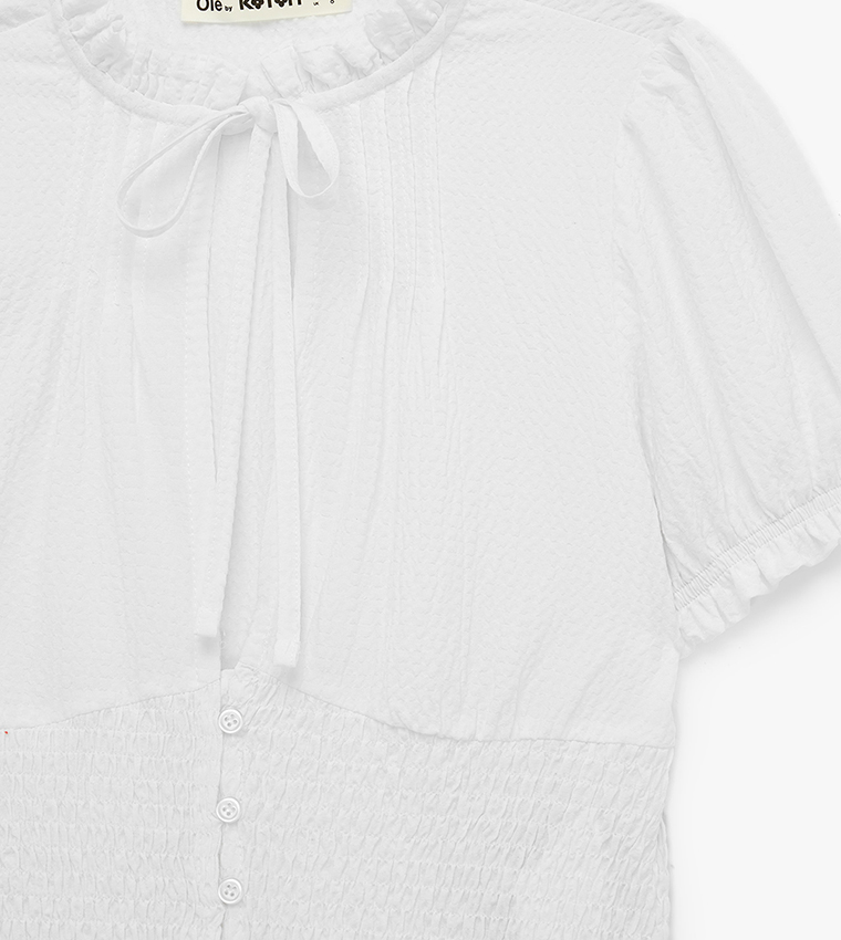 Solid Short Sleeves Shirt