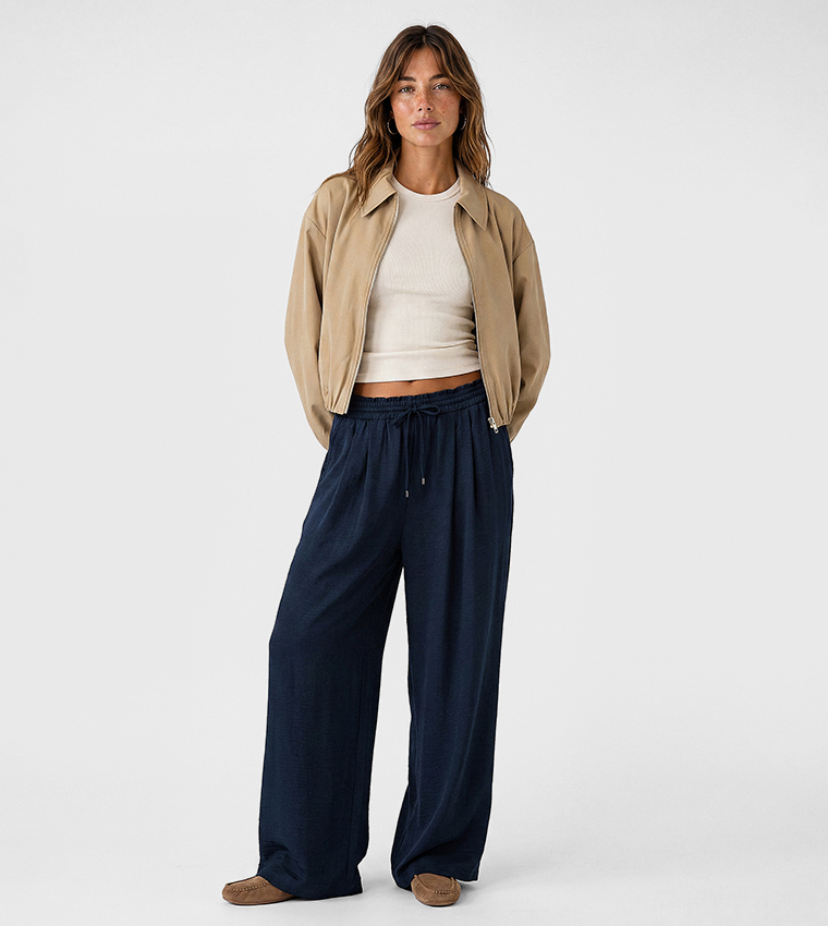 Koton  Casual Pants - Navy Casual Pants