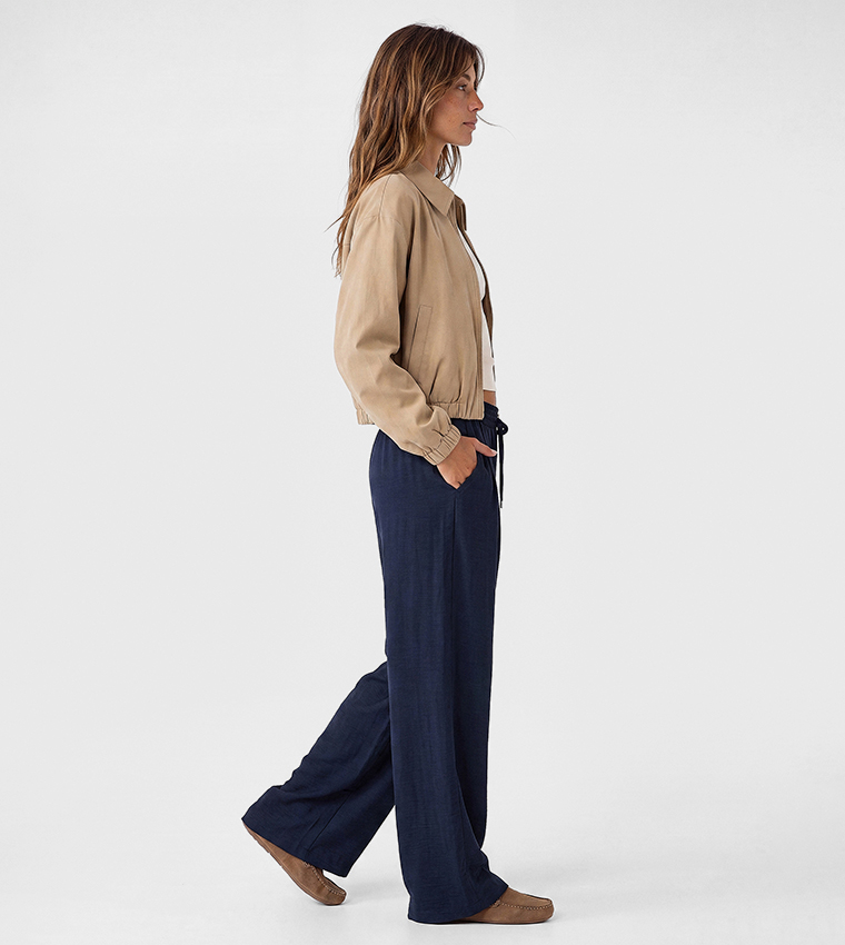 Koton  Casual Pants - Navy Casual Pants
