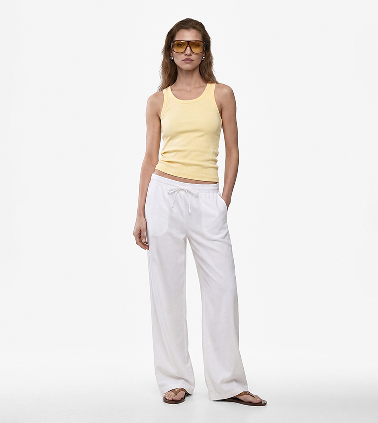 Koton  Sleeveless Tops - Yellow Sleeveless Tops