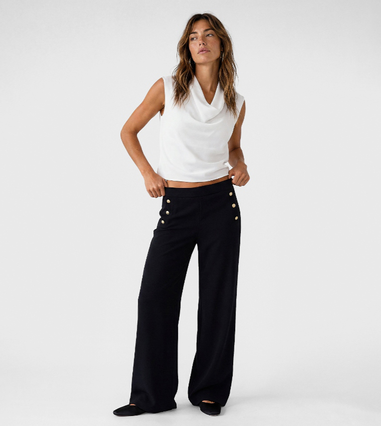 Koton  Casual Pants - Navy Casual Pants