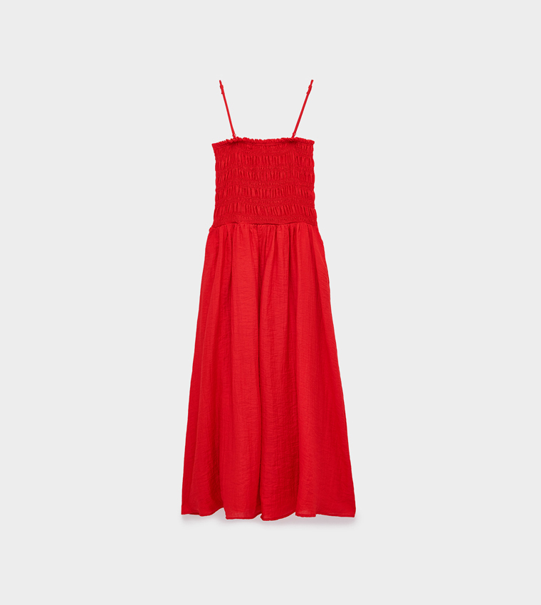 Solid Square Neck Maxi Dress