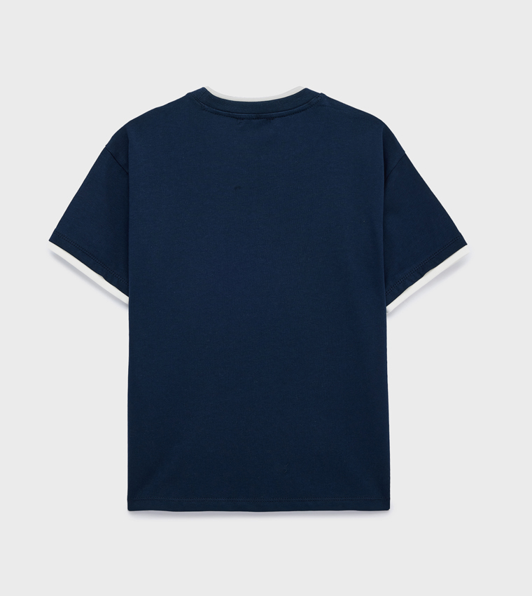 Graphic Crew Neck T-Shirt