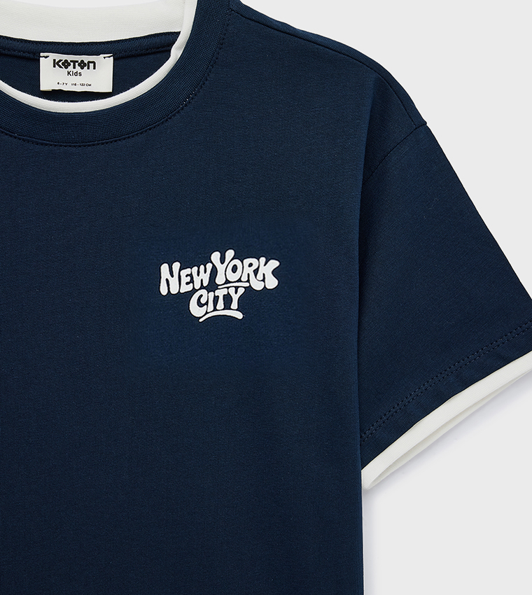 Graphic Crew Neck T-Shirt