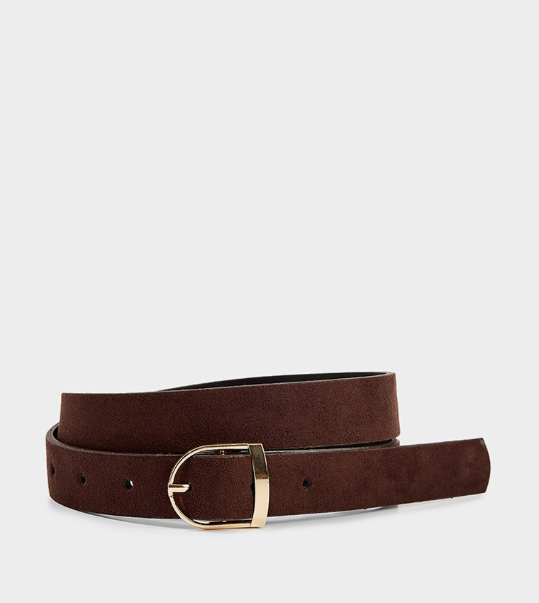 Koton  Non Leather Belts - Brown Non Leather Belts