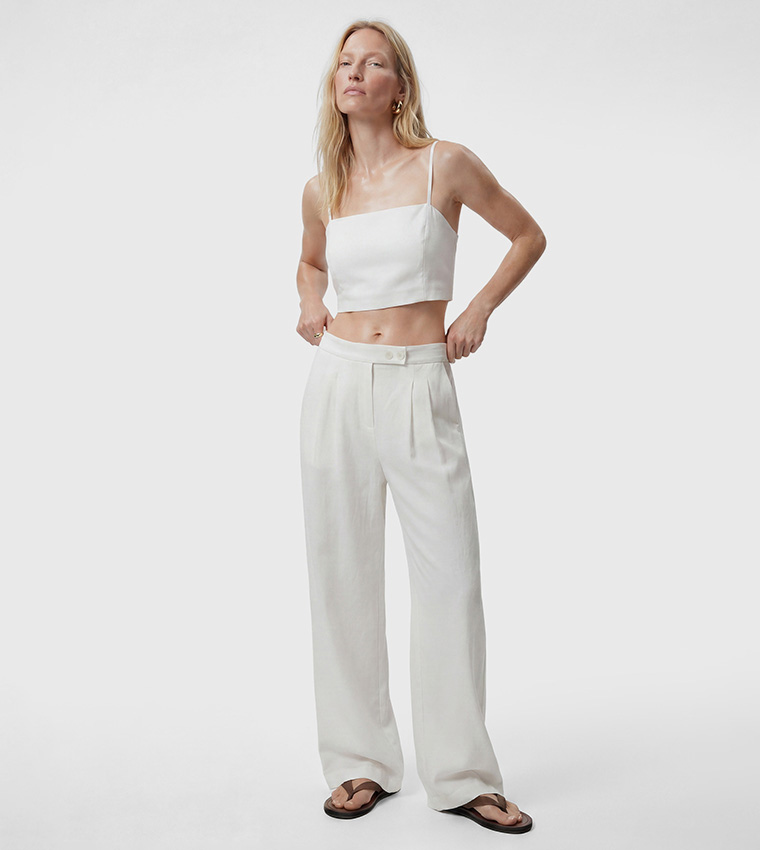 Koton  Casual Pants - White Casual Pants