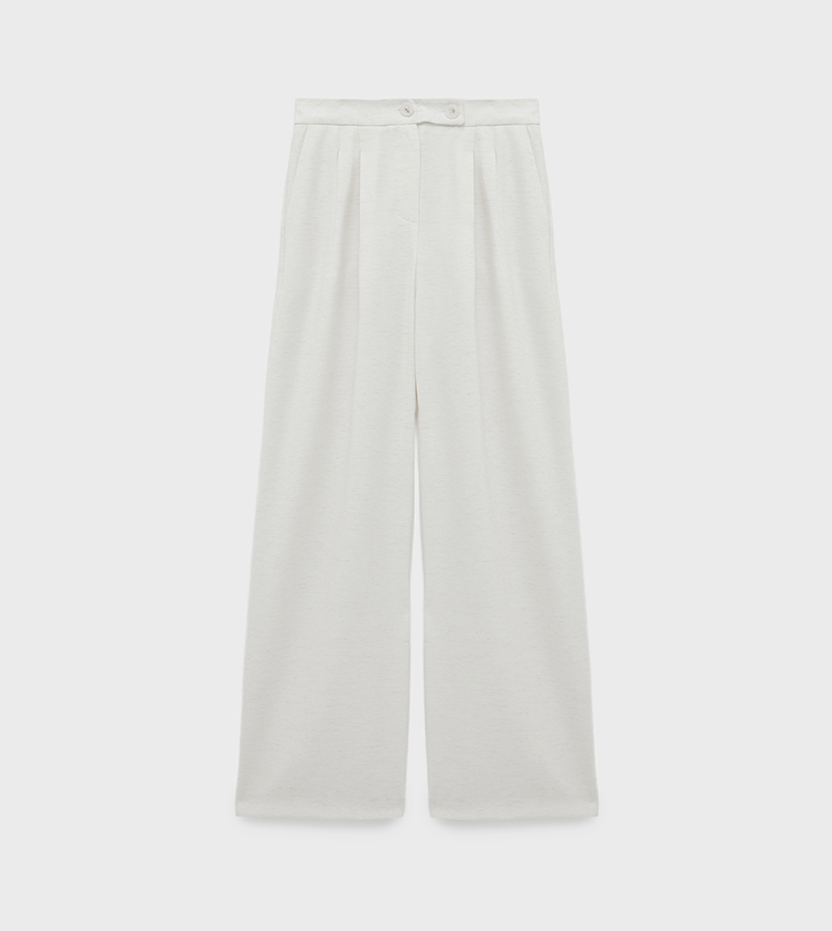 Koton  Casual Pants - White Casual Pants