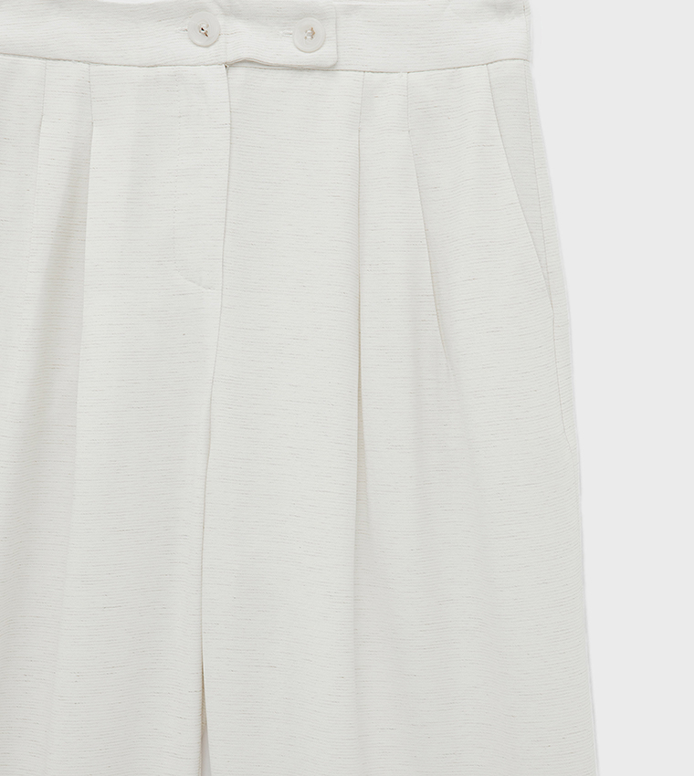 Koton  Casual Pants - White Casual Pants