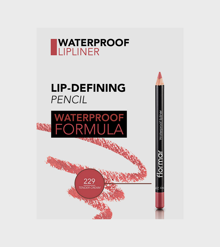 Waterproof Lipliner Pencil - 229 Tender Crm, 4.5g