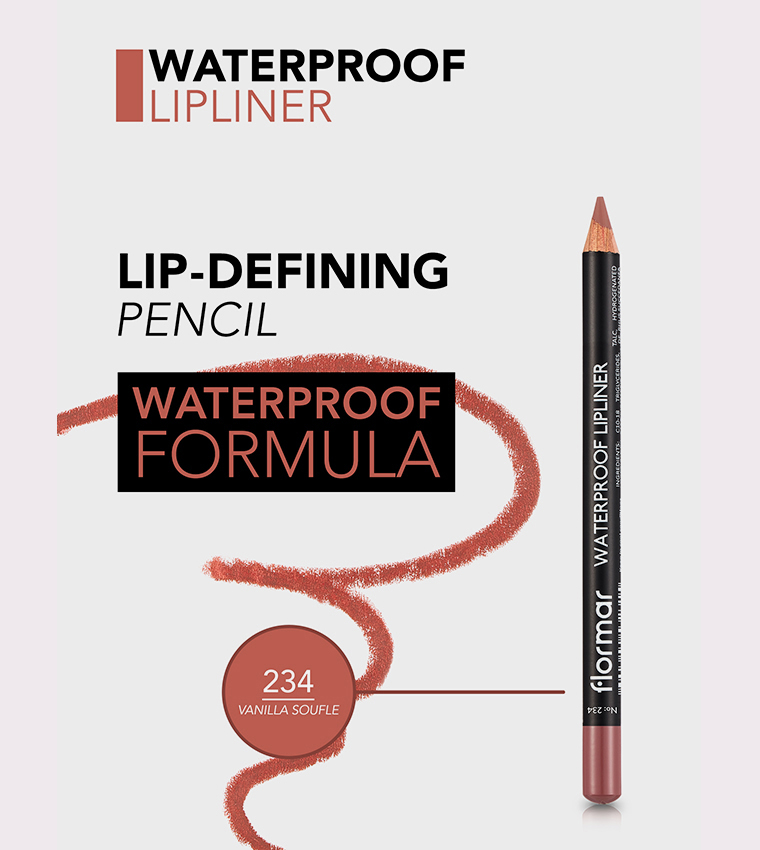Waterproof Lipliner Pencil - 234 Vanilla Sff, 4.5g