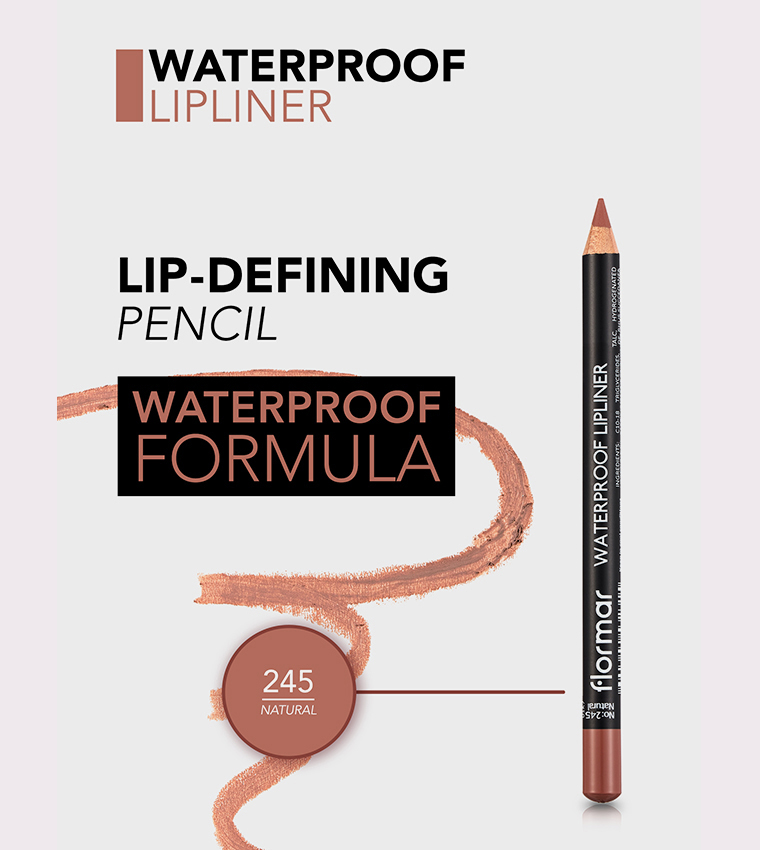 Waterproof Lipliner Pencil - 245 Natural, 4.5g