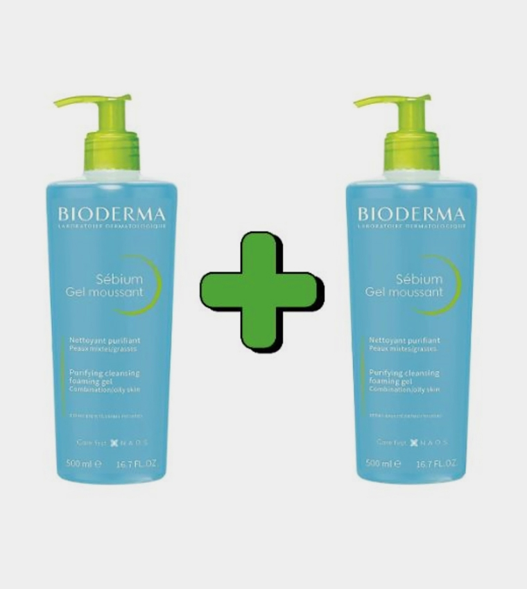 Sebium Foaming Gel - Cleansing Gel for Combination and Oily Skin, 500ml