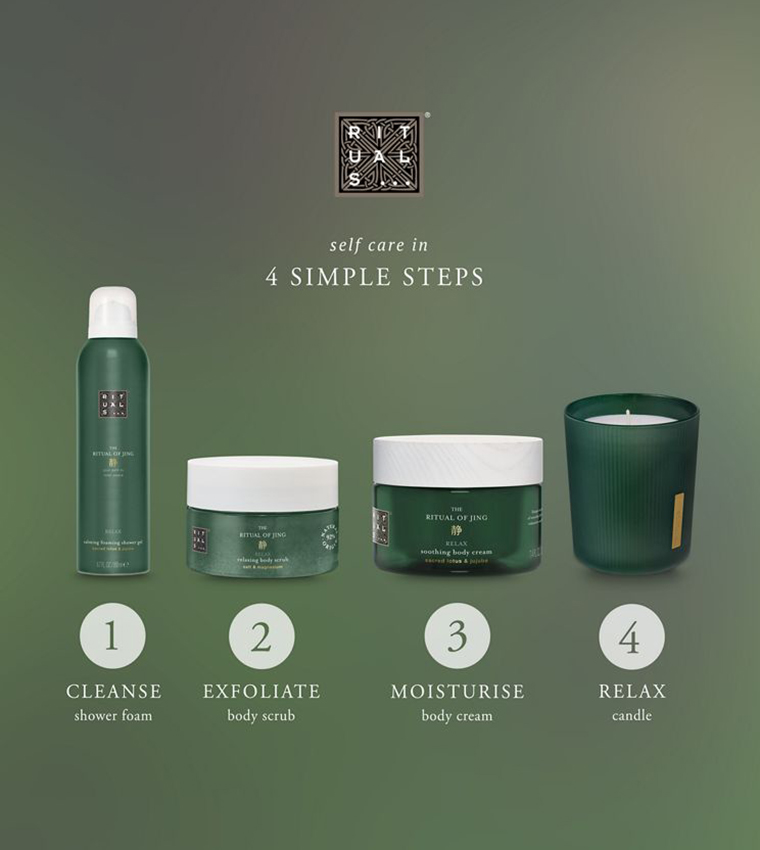 جل استحمام رغوي ذا ريتوال أوف جينغ - 200مل