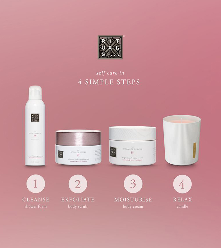 جل استحمام رغوي ذا ريتوال أوف ساكورا - 200مل