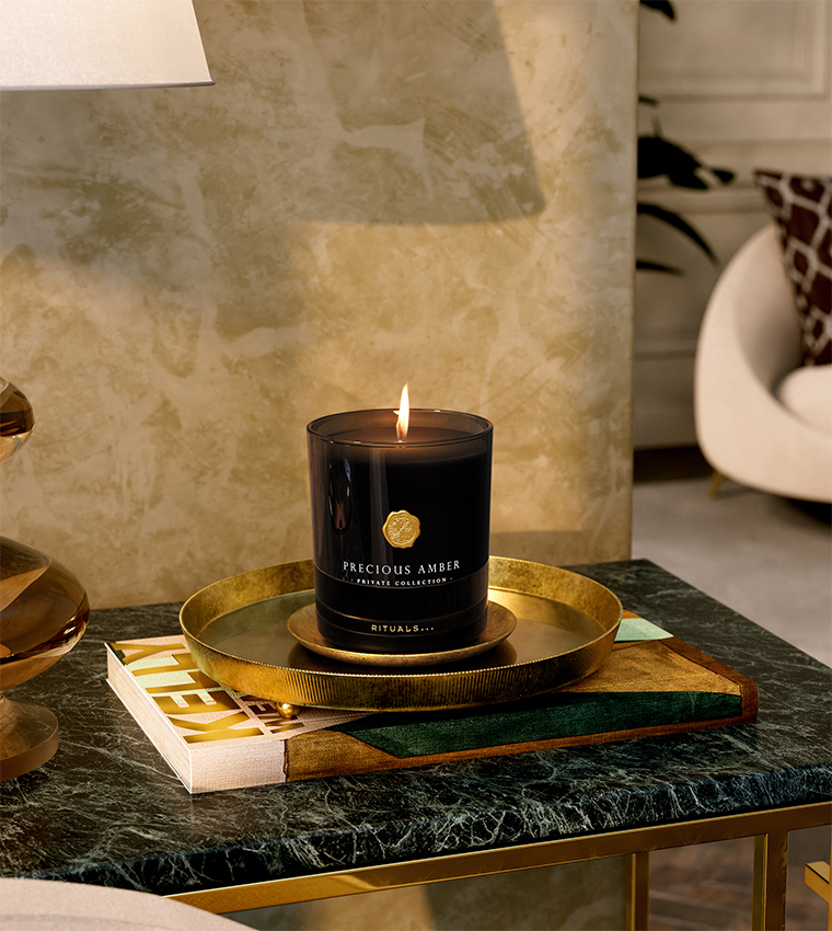 شمعة معطرة بريشوس آمبر 360 غ 