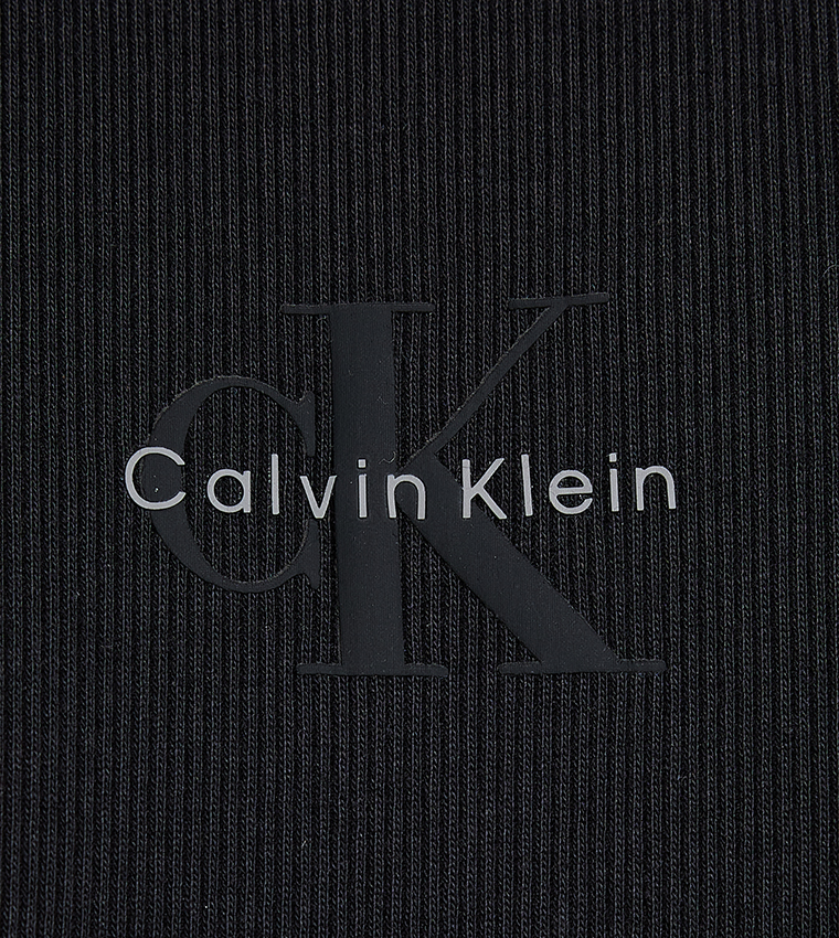 Monogram Printed Cropped T-Shirt