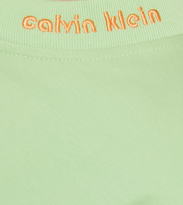 Logo Embroidered Crew Neck T-Shirt