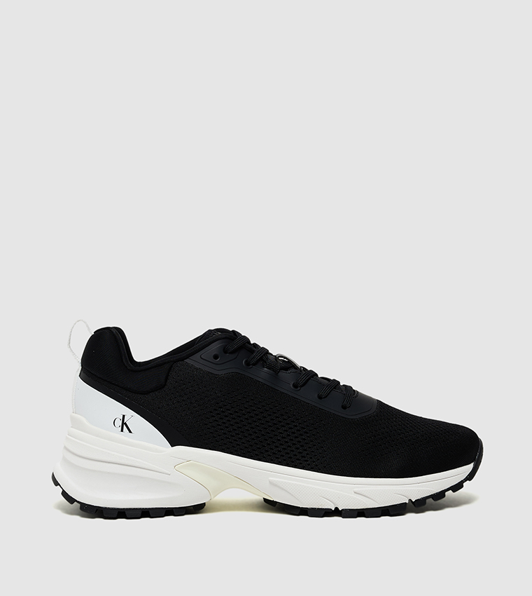 HIKE RUNNER TECH Knitted Lace-Up Shoes