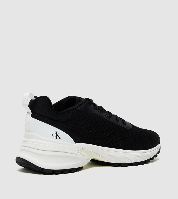 HIKE RUNNER TECH Knitted Lace-Up Shoes