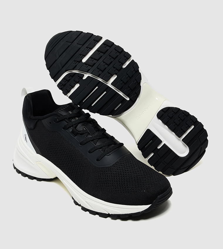 HIKE RUNNER TECH Knitted Lace-Up Shoes