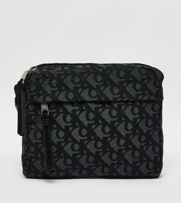 Monogram Printed Crossbody Bag