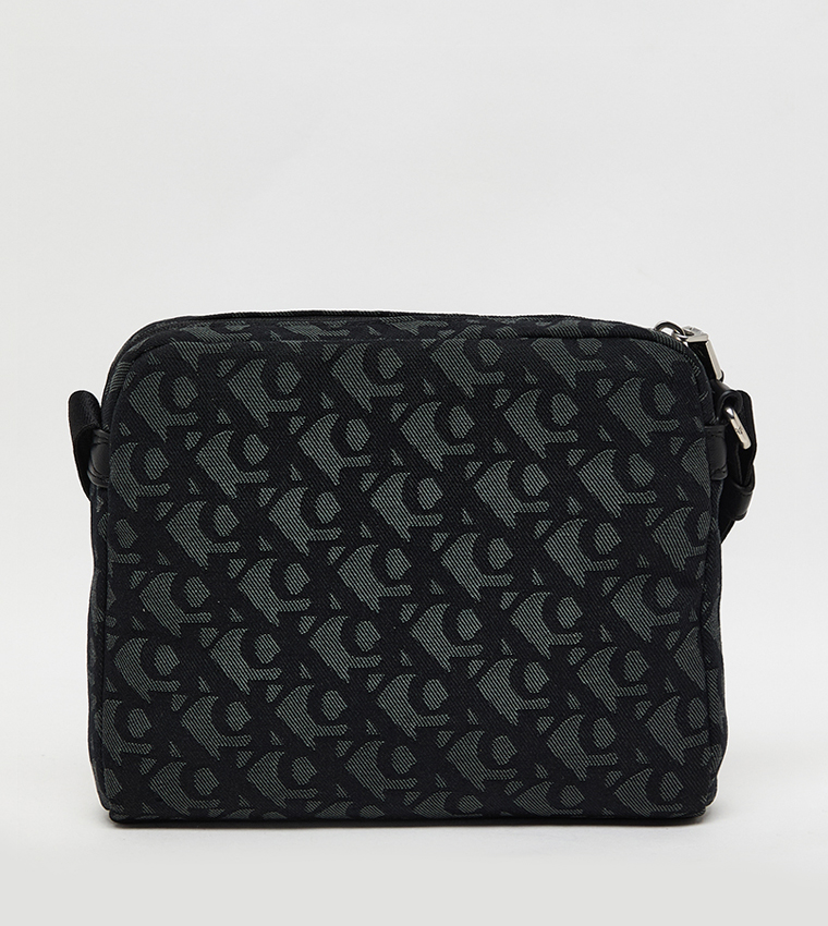 Monogram Printed Crossbody Bag