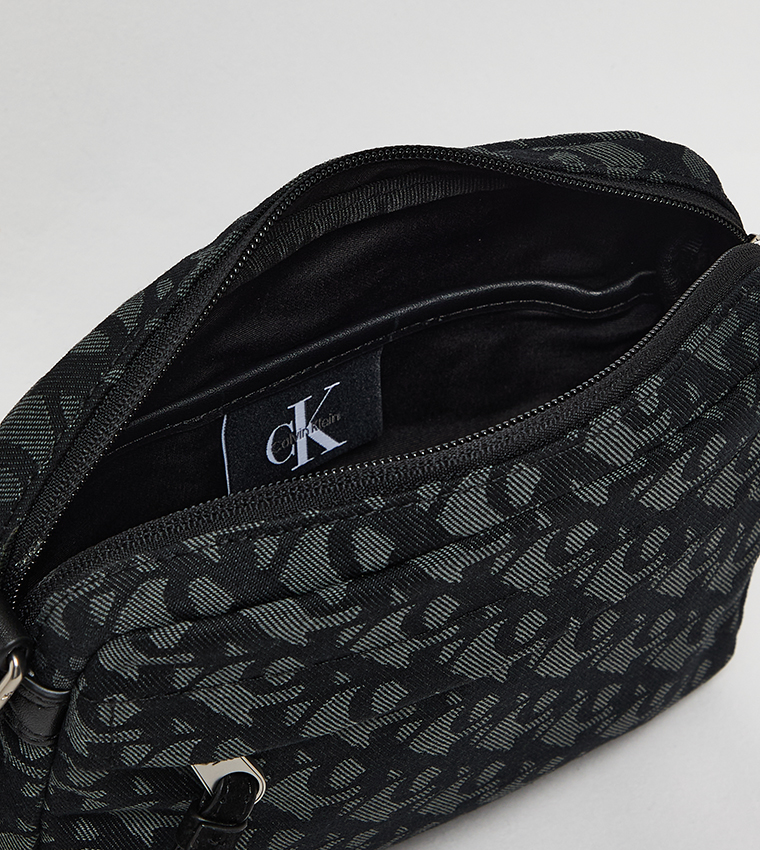 Monogram Printed Crossbody Bag