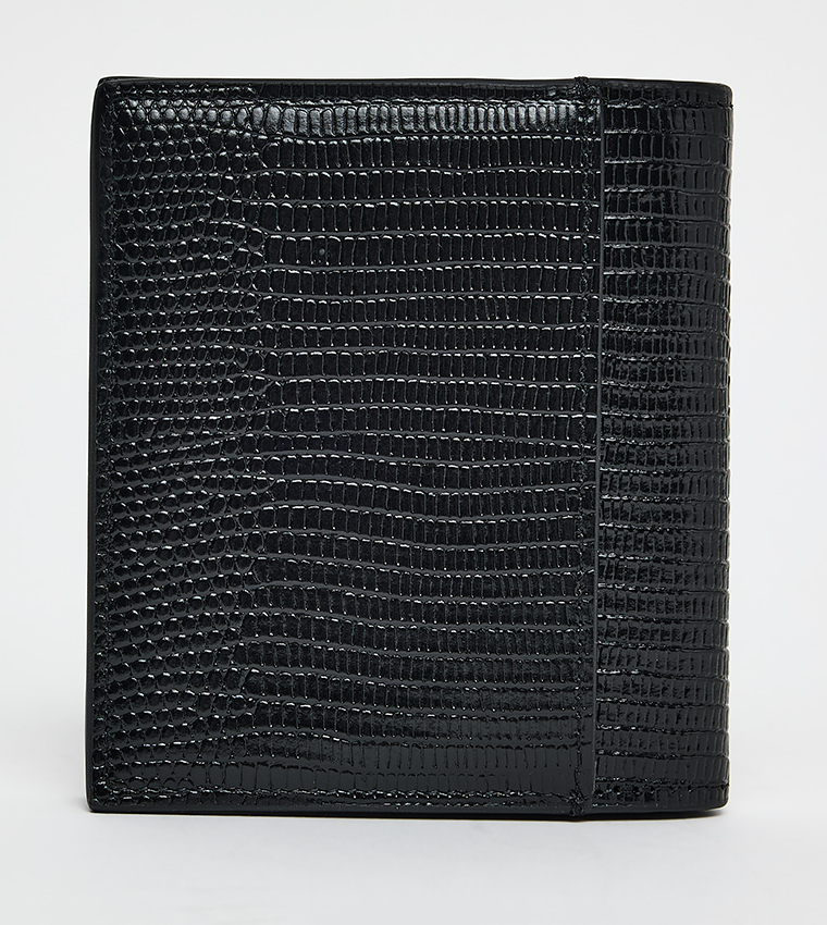 Lizard Embossed Bi-Fold Wallet
