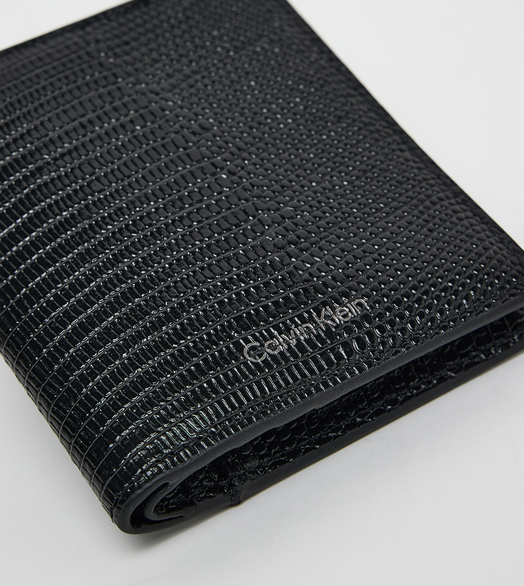 Lizard Embossed Bi-Fold Wallet