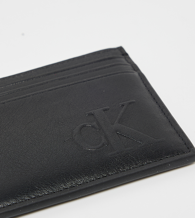 محفظة بطاقات مونوغرام 