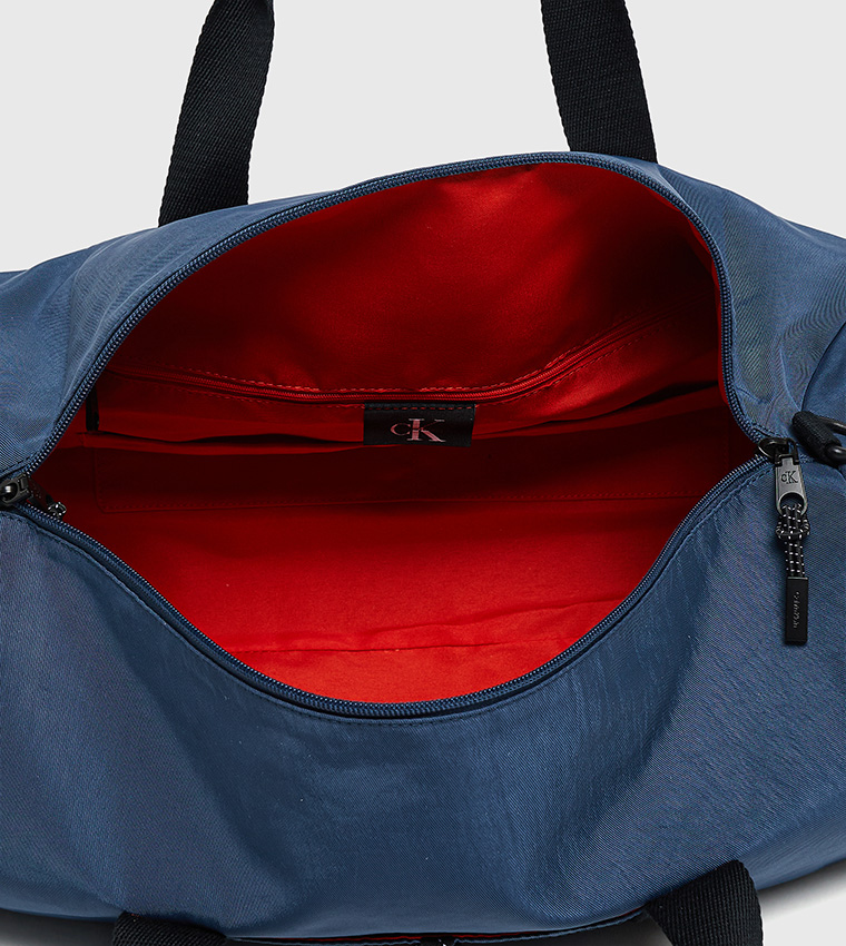 Logo Embroidered Bold Weekender Bag