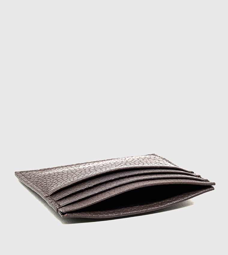 محفظة بطاقات بشعار