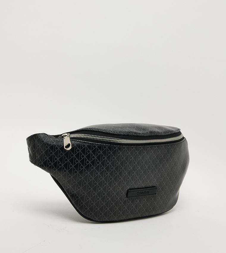 Monogram Printed Zip Closure Waistbag