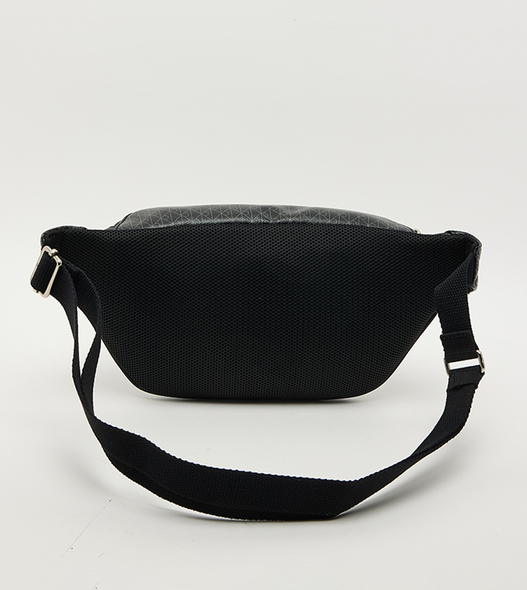 Monogram Printed Zip Closure Waistbag