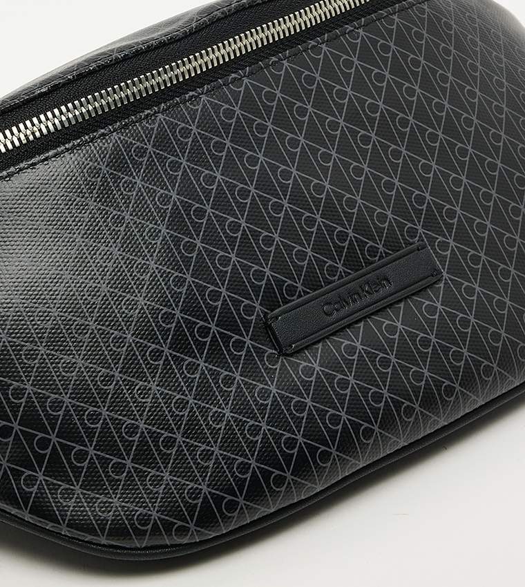 Monogram Printed Zip Closure Waistbag
