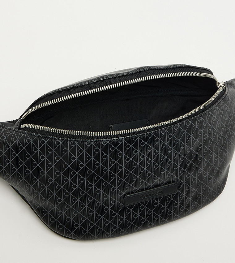 Monogram Printed Zip Closure Waistbag
