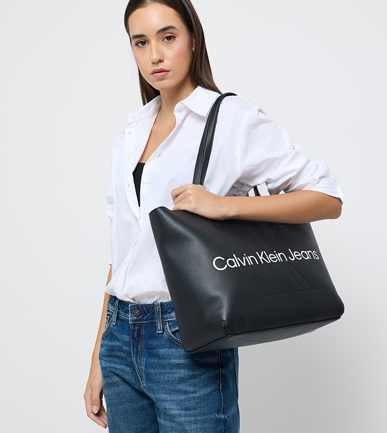 Logo Detail Tote Bag