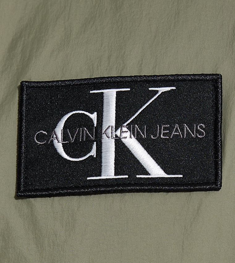 Logo Embroidered Transitional Vest Jacket