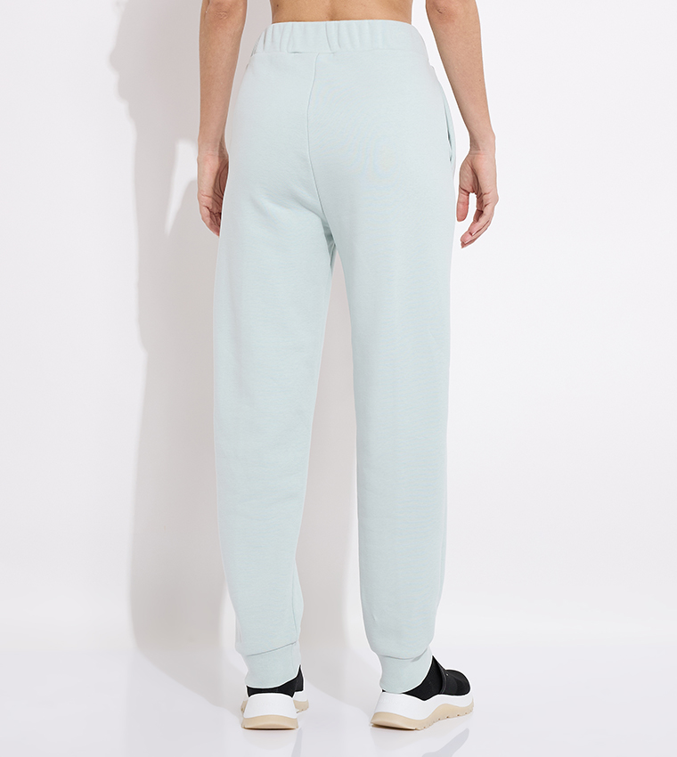 Logo Detail Elastic Waist Joggers