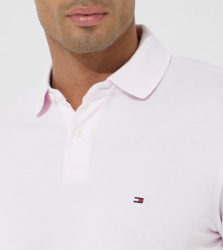 Basic Solid Regular Fit Polo T-Shirt