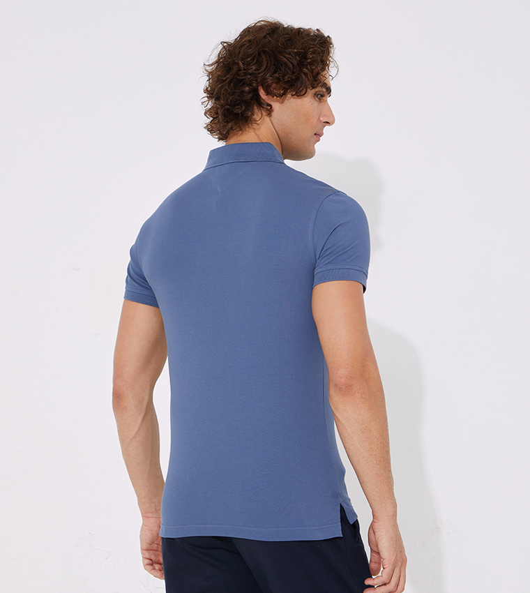 Short Sleeves Slim Polo T-Shirt