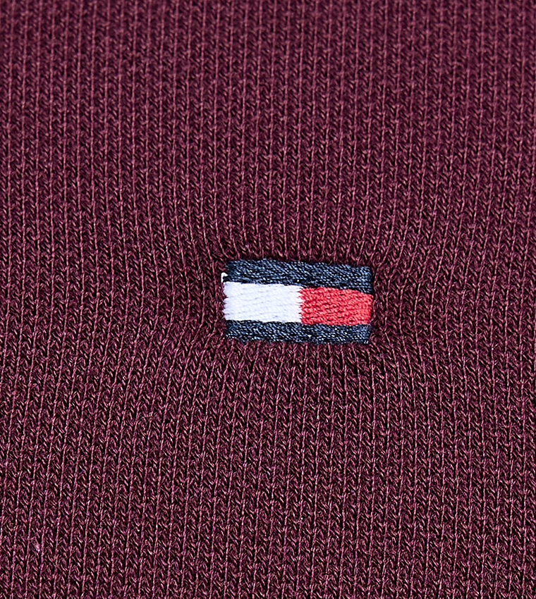 1985 Flag Detail Slim Fit Polo T-Shirt
