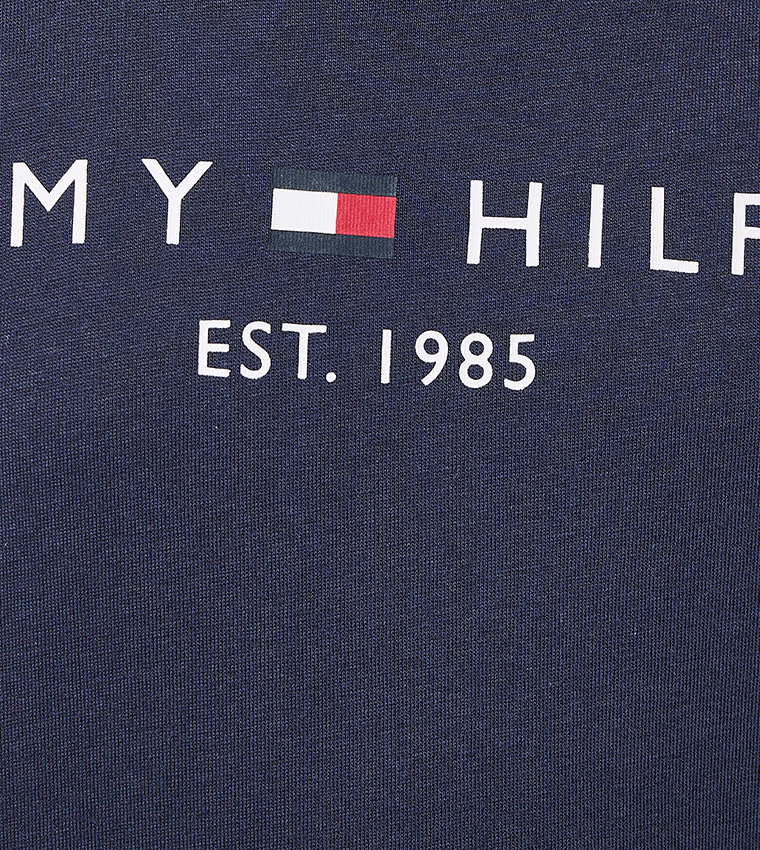 Logo Printed Crew Neck T-Shirt